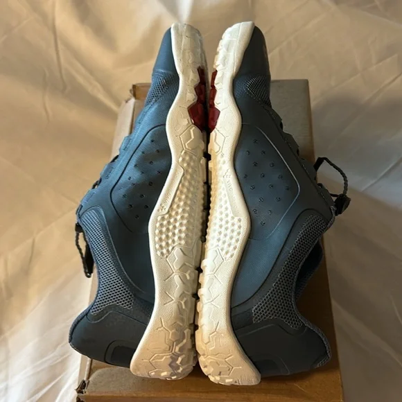 Vivo barefoot Primus Trail II FG Deep Sea Blue Textile Womens Sz US10.5/EU41 EUC - Picture 7 of 10
